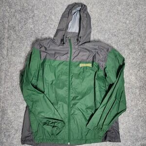 Columbia Windbreaker‎ Glennaker Lake Rain Jacket Men 2XL XXL Green Omni Shield